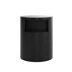 Yori Black Bedside Cabinet - Canwell Interiors Limited - Canwell