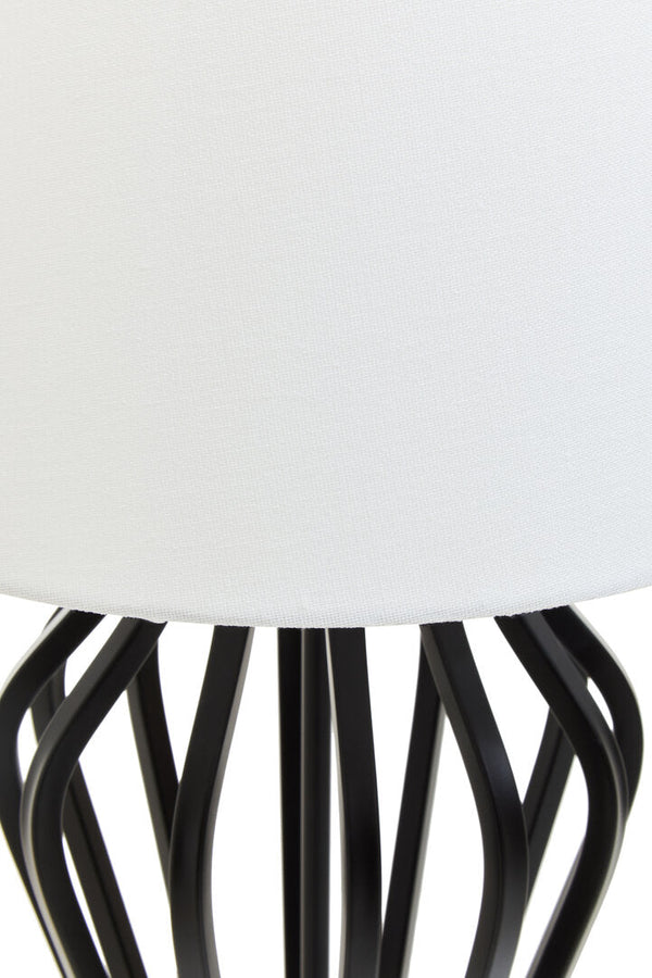 Zada Black And White Table Lamp - Canwell Interiors Limited - Xshowhome