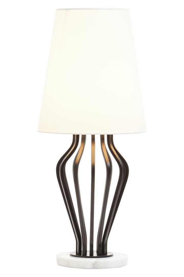 Zada Black And White Table Lamp - Canwell Interiors Limited - Xshowhome