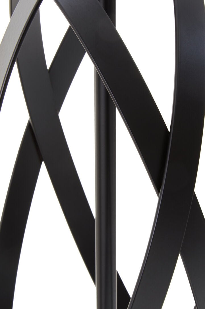 Zaina Black Cross Table Lamp - Canwell Interiors Limited - Xshowhome