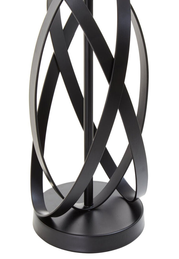 Zaina Black Cross Table Lamp - Canwell Interiors Limited - Xshowhome