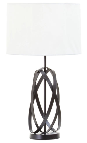 Zaina Black Cross Table Lamp - XShowhome Limited - Xshowhome