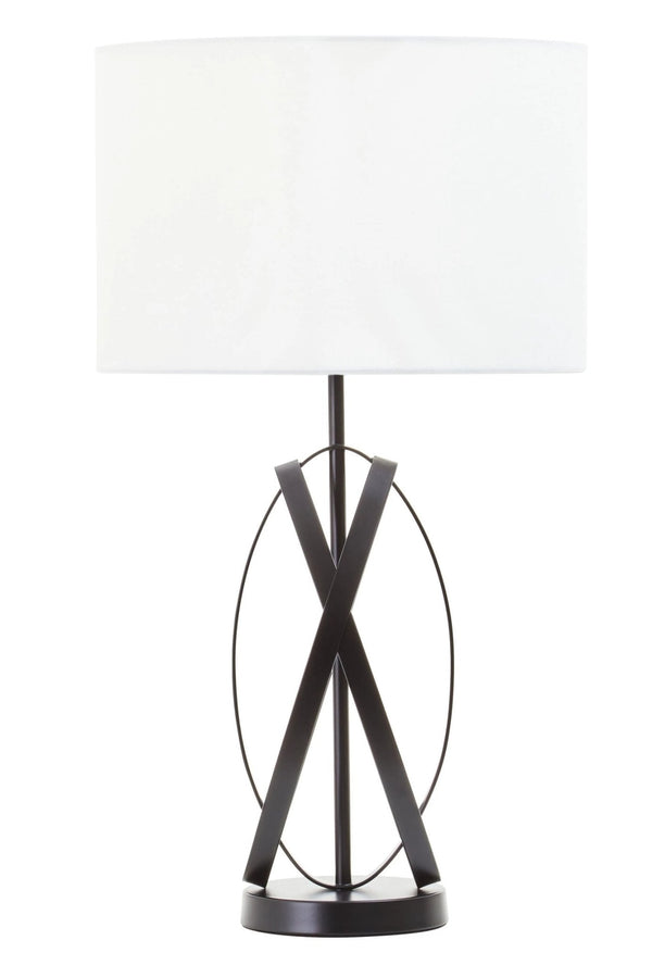 Zaina Black Cross Table Lamp - XShowhome Limited - Xshowhome