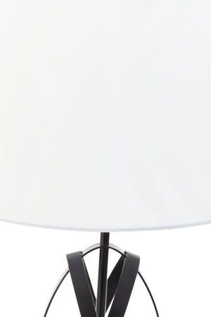 Zaina Black Cross Table Lamp - XShowhome Limited - Xshowhome