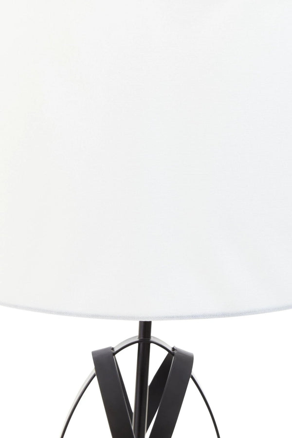 Zaina Black Cross Table Lamp - XShowhome Limited - Xshowhome