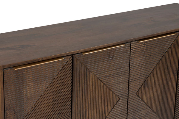 Zaine Carving 4 Door Sideboard - XShowhome Limited - Jaipur