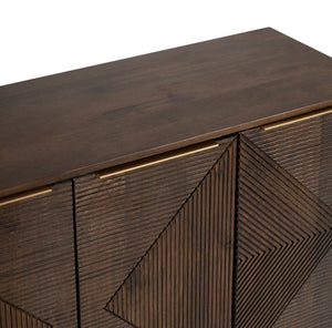 Zaine Carving 4 Door Sideboard - XShowhome Limited - Jaipur