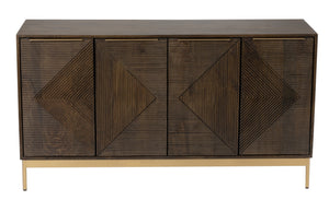 Zaine Carving 4 Door Sideboard - XShowhome Limited - Jaipur