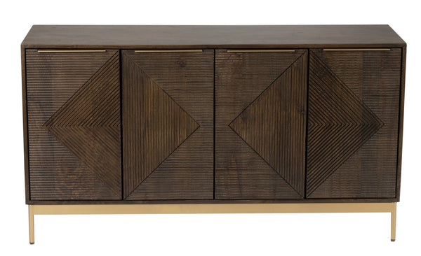 Zaine Carving 4 Door Sideboard - XShowhome Limited - Jaipur