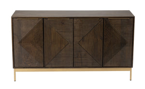 Zaine Carving 4 Door Sideboard - XShowhome Limited - Jaipur