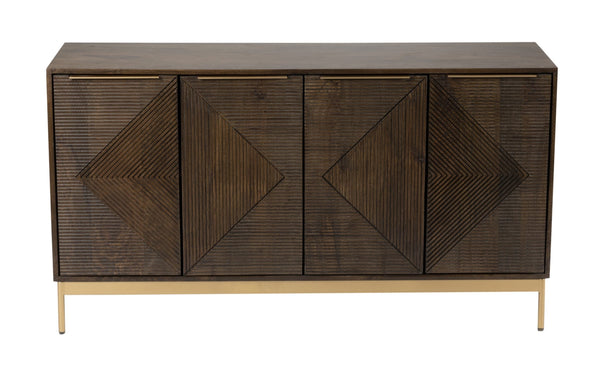 Zaine Carving 4 Door Sideboard - XShowhome Limited - Jaipur