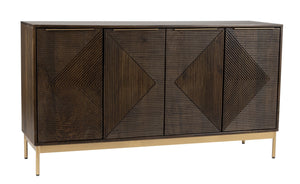 Zaine Carving 4 Door Sideboard - XShowhome Limited - Jaipur