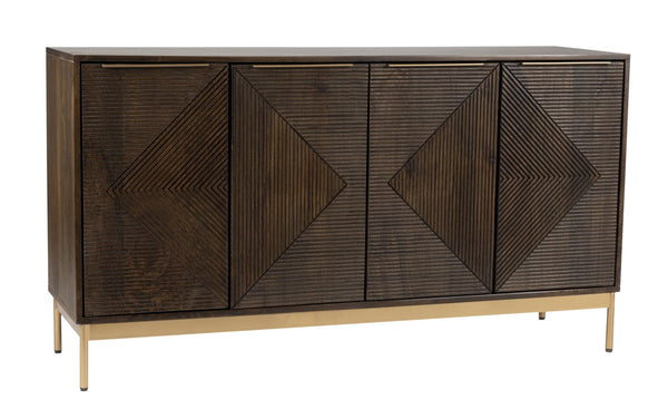 Zaine Carving 4 Door Sideboard - XShowhome Limited - Jaipur
