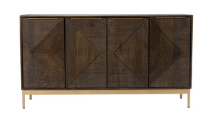 Zaine Carving 4 Door Sideboard - XShowhome Limited - Jaipur