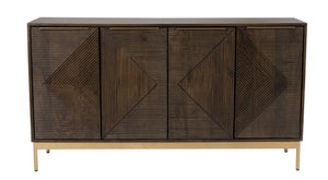 Zaine Carving 4 Door Sideboard - XShowhome Limited - Jaipur