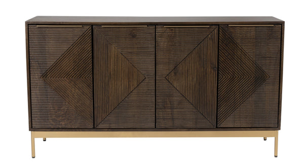 Zaine Carving 4 Door Sideboard - XShowhome Limited - Jaipur