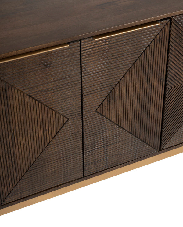 Zaine Carving 4 Door Sideboard - XShowhome Limited - Jaipur