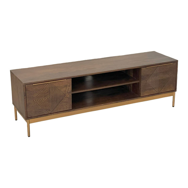 Zaine Carving TV Unit 148cm - XShowhome Limited - Jaipur