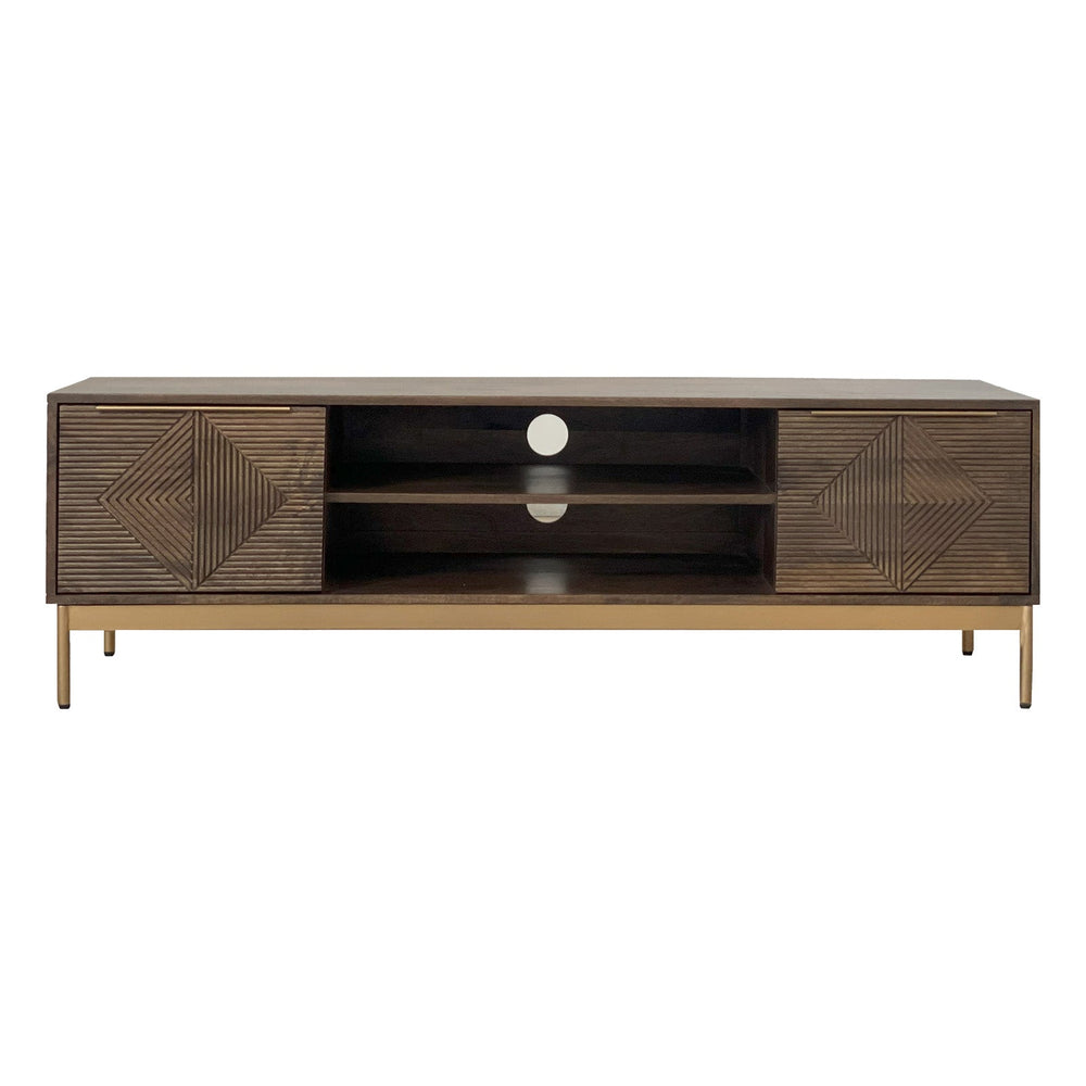 Zaine Carving TV Unit 148cm - XShowhome Limited - Jaipur