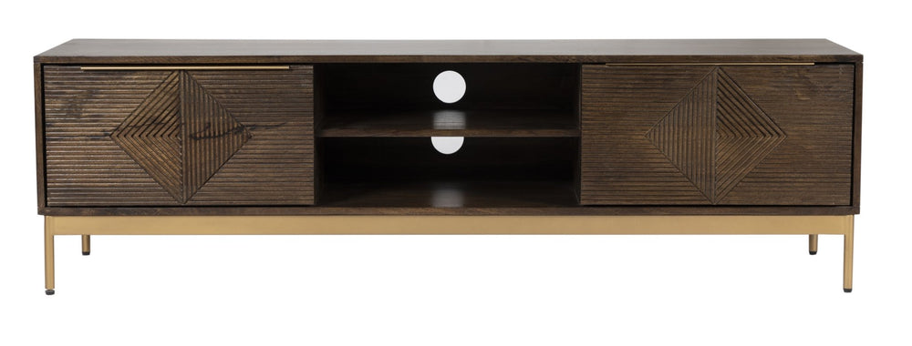 Zaine Carving TV Unit 160cm - XShowhome Limited - Jaipur