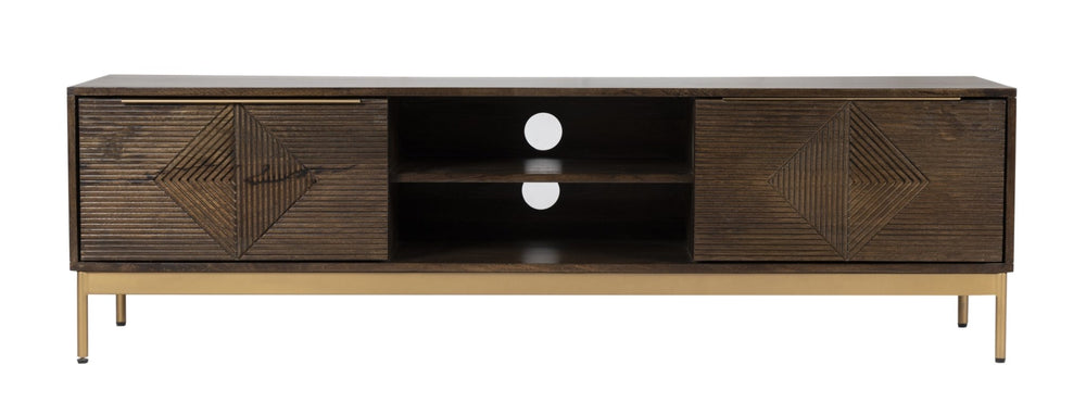 Zaine Carving TV Unit 160cm - XShowhome Limited - Jaipur