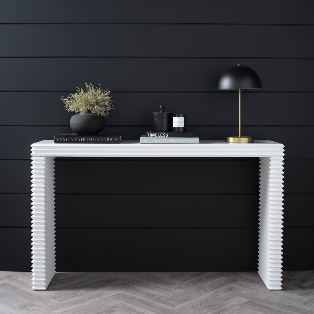 Zen White Console Table - Canwell Interiors Limited - Canwell
