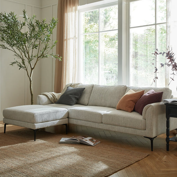 Zephra Three Seater Sofa with Footstool - Canwell Interiors Limited - Hills