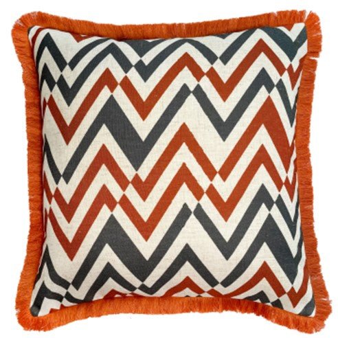 Malini Soma Rust Cushion - Canwell Interiors Limited - Malini
