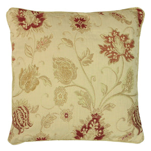 Zurich Feather Filled Cushion 45x45 Champagne - Canwell Interiors Limited - Riva
